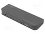 Digitus DS-12890 Switch KVM de 4 puertos 4K60Hz con 4 DP entrada y 1 salida DP/HDMI