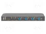 Digitus DS-12890 Switch KVM de 4 puertos 4K60Hz con 4 DP entrada y 1 salida DP/HDMI