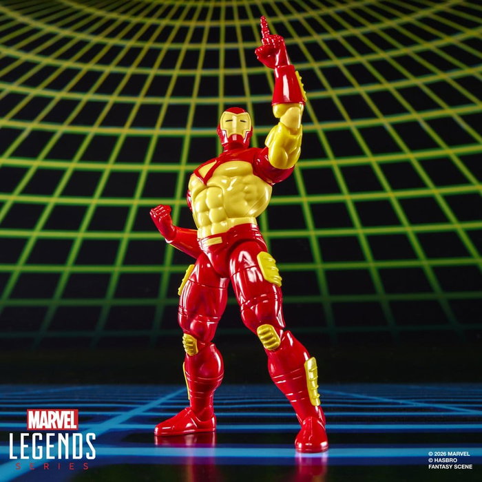 Hasbro Marvel Legends Iron Man vs Marvel's Spiral Pack de 2 Figuras