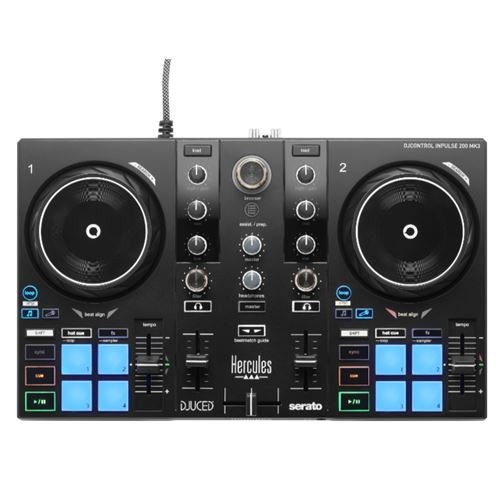 Hercules DJControl Inpulse 200 MK3 Negro