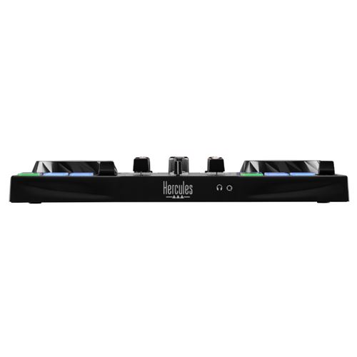 Hercules DJControl Inpulse 200 MK3 - Controladora DJ USB-C 2 Decks con Luces Guía para Principiantes, Compatible Serato - Ref. 4781119