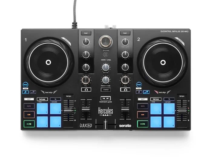 Hercules DJControl Inpulse 200 MK3 Negro
