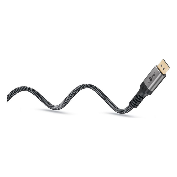 Goobay Plus Adaptador DisplayPort a HDMI 4K @ 60Hz, 1 Metro, Gris