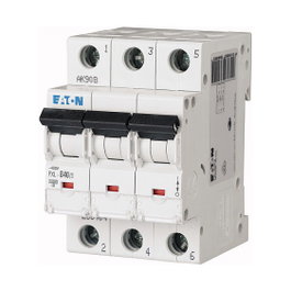 Eaton PXL-B40/3 Disyuntor en miniatura 40A 3p