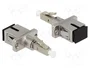 DeLOCK LWL Hybrid Kupplung LC Simplex a SC Simplex Buchse beige