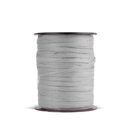 Rafia Cinta De 3,5 Mm Rollo De 100 M Plata