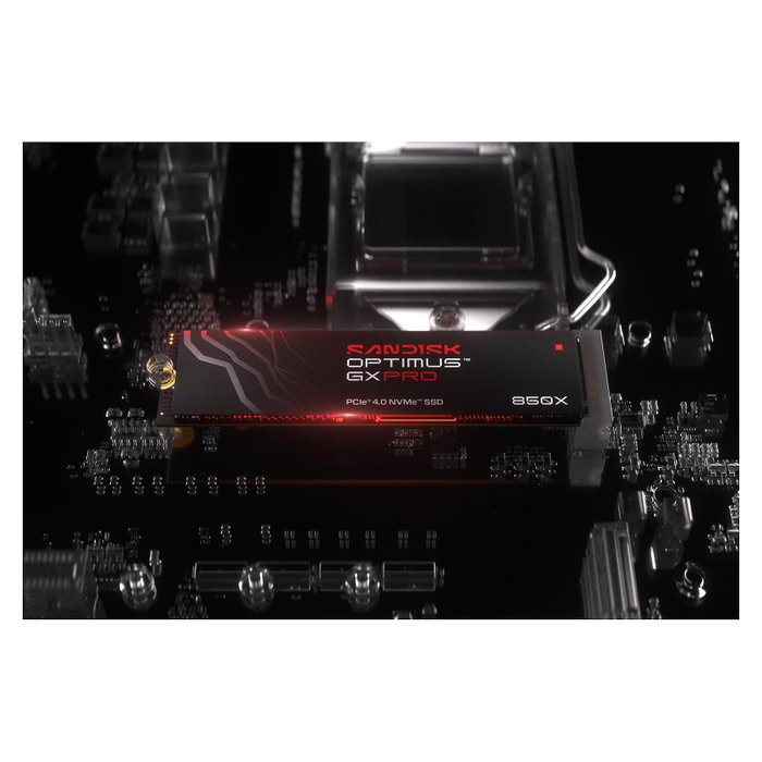 Sandisk M.2 4TB OPTIMUS GX PRO 850X NVMe Sandisk M.2 4TB OPTIMUS GX PRO 850X NVMe