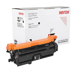 HP Toner Negro Original CE250X / 504X para LaserJet Pro CP3525 / M3525, P3015, P4515 - Tóner de impresora láser