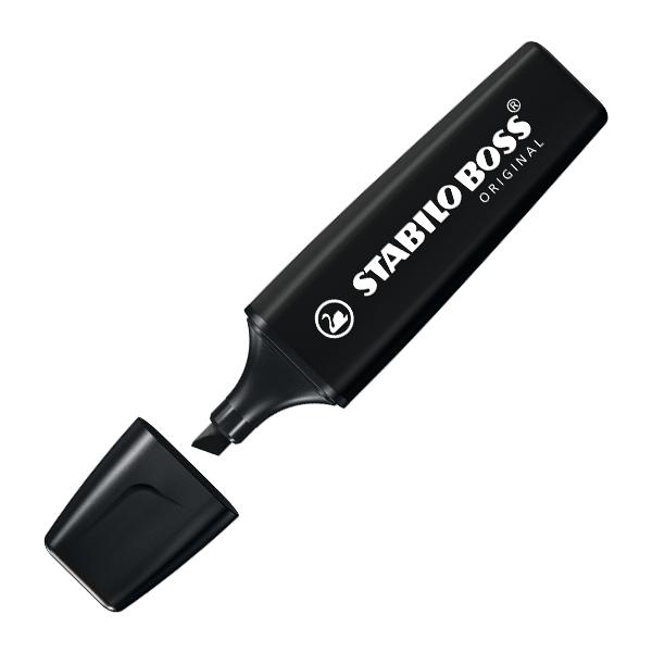 Stabilo Marcador fluorescente Boss NatureColors negro Stabilo Marcador fluorescente Boss NatureColors negro