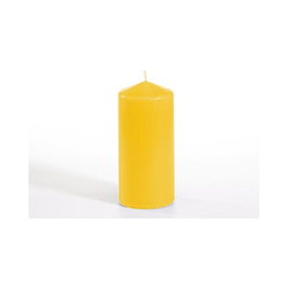PAPSTAR Vela CANDLE 13 cm goldgelb