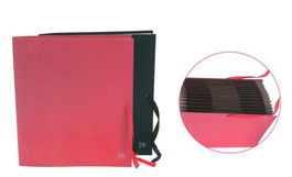 Clasificador Acordeon Mariola Geltex Fº 20 Dptos.(A-Z) Rojo