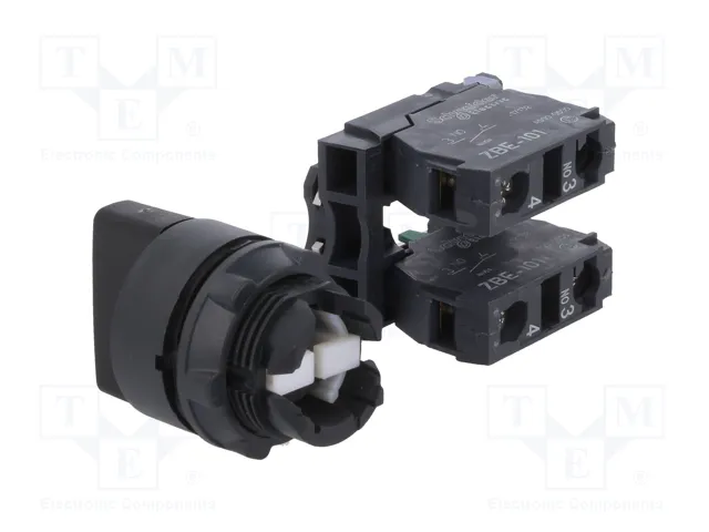 SCHNEIDER ELECTRIC Interruptor Rotativo Harmony XB5 Negro 22mm