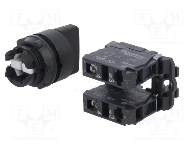 SCHNEIDER ELECTRIC Interruptor Rotativo Harmony XB5 Negro 22mm