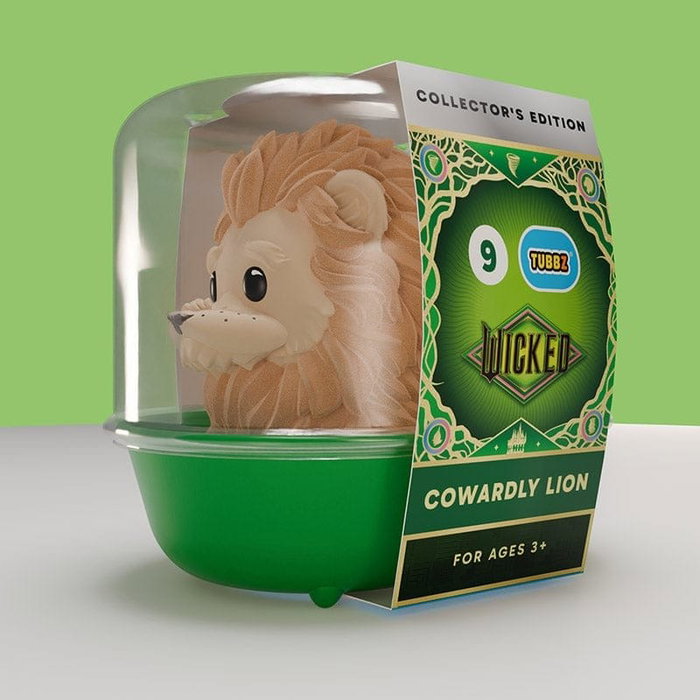 Wicked Tubbz Figura PVC Cowardly Lion 1st Edition 10 cm