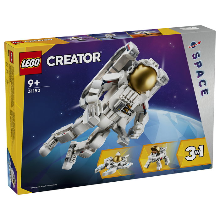 LEGO Creator 3-in-1 Astronauta Espacial 31152 Juego de construcción 647 piezas 9+ años