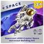 LEGO Creator 3-in-1 Astronauta Espacial 31152 Juego de construcción 647 piezas 9+ años