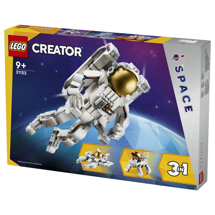 LEGO Creator 3-in-1 Astronauta Espacial 31152 Juego de construcción 647 piezas 9+ años