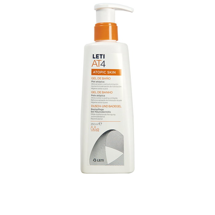 Leti Pharma LETIAT4 Atopic Skin Gel de Baño 250 ml para Piel Atópica Leti Pharma LETIAT4 Atopic Skin Gel de Baño 250 ml para Piel Atópica