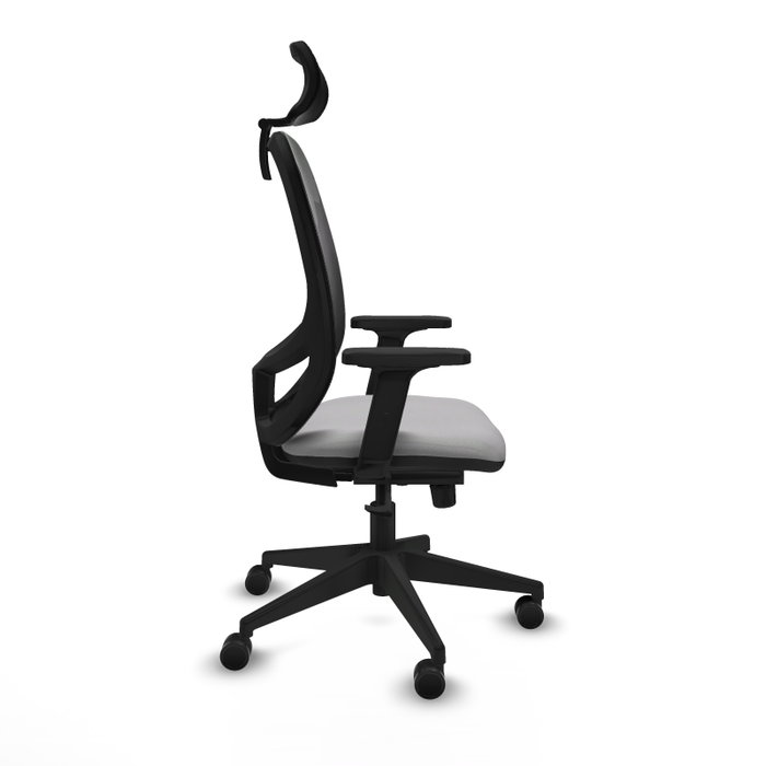 PIQUERAS Y CRESPO Silla de oficina Cilanco con mecanismo Sincro Gris claro y Negro PIQUERAS Y CRESPO Silla de oficina Cilanco con mecanismo Sincro Gris claro y Negro