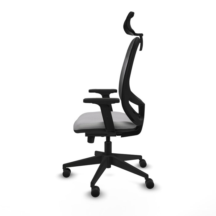 PIQUERAS Y CRESPO Silla de oficina Cilanco con mecanismo Sincro Gris claro y Negro PIQUERAS Y CRESPO Silla de oficina Cilanco con mecanismo Sincro Gris claro y Negro