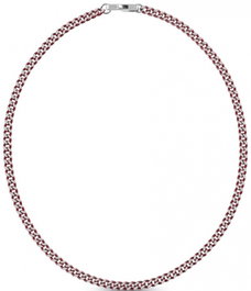 Guess JUMN01381JWSTRDT-U Collar de Acero Inoxidable