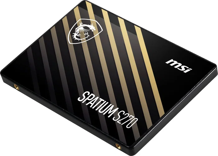 MSI Spatium S270 SSD SATA III 2.5" 480 GB 3D NAND - Disco duro interno sólido para PC/portátil MSI Spatium S270 SSD SATA III 2.5" 480 GB 3D NAND - Disco duro interno sólido para PC/portátil