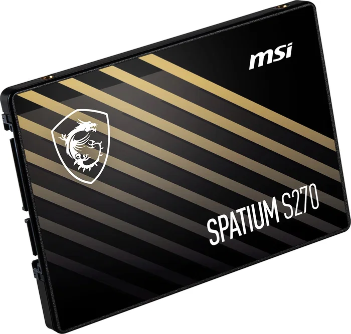 MSI Spatium S270 SSD SATA III 2.5" 480 GB 3D NAND - Disco duro interno sólido para PC/portátil MSI Spatium S270 SSD SATA III 2.5" 480 GB 3D NAND - Disco duro interno sólido para PC/portátil