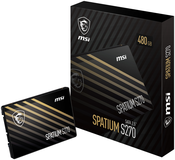 MSI Spatium S270 480 GB SSD SATA 2.5 MSI Spatium S270 480 GB SSD SATA 2.5