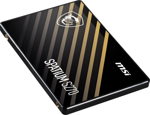 MSI Spatium S270 SSD SATA 2.5" 480GB, Serial ATA III, 3D NAND