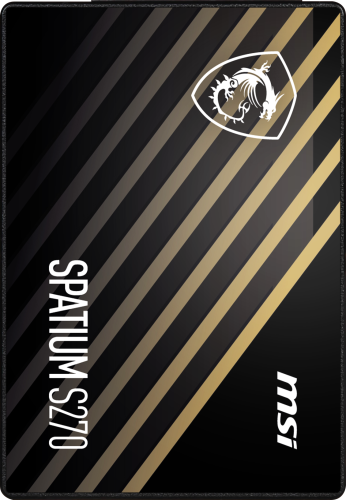 MSI Spatium S270 SSD SATA 2.5" 480GB, Serial ATA III, 3D NAND