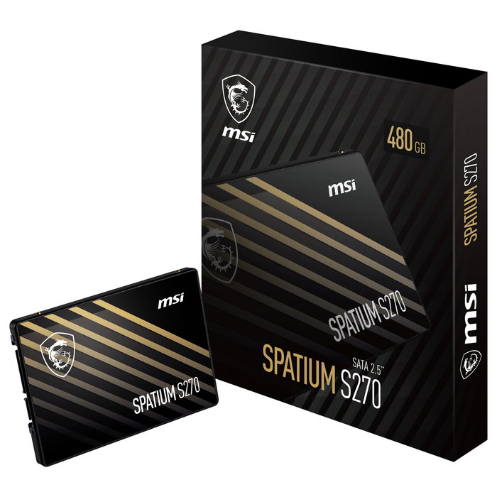 MSI Spatium S270 480GB SSD 2.5 SATA III