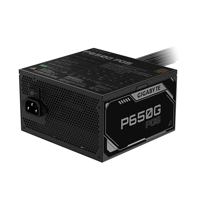 GIGABYTE P650G PCIE 5.1 Fuente de alimentación 650W ATX 3.1