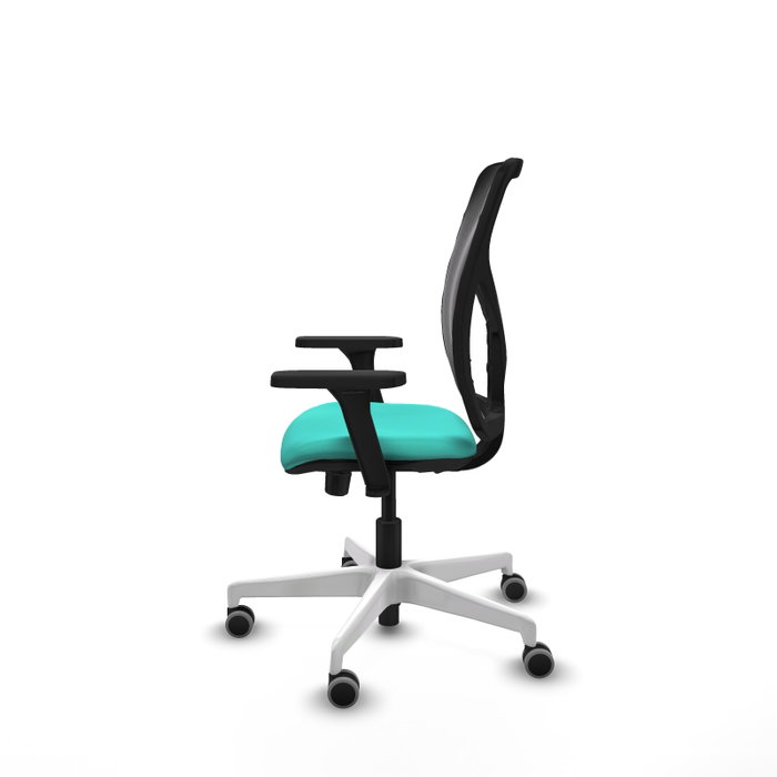 PIQUERAS Y CRESPO Silla de oficina Motilla con mecanismo Sincro/Traslack, Turquesa y Negro PIQUERAS Y CRESPO Silla de oficina Motilla con mecanismo Sincro/Traslack, Turquesa y Negro