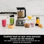 Ninja CB350EU Foodi Power Nutri 3 en 1, 1200 W, Plata