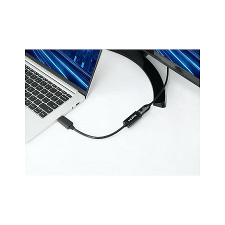 MANHATTAN Adaptador Activo DisplayPort 1.2 a HDMI 4K@60Hz Negro
