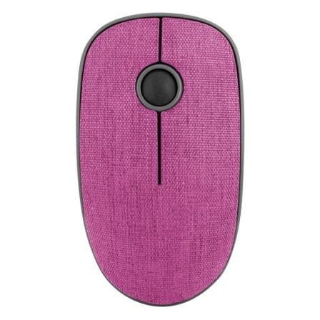 RATÓN INALÁMBRICO NGS EVO DENIM PINK - 2.4GHZ - 1200DPI - 2 BOTONES - SCROLL - SUPERFICIE DE TELA - RECEPTOR USB - 1XAA RATÓN INALÁMBRICO NGS EVO DENIM PINK - 2.4GHZ - 1200DPI - 2 BOTONES - SCROLL - SUPERFICIE DE TELA - RECEPTOR USB - 1XAA