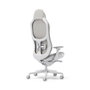 Fractal Design FD-CH-RE1F-02 Silla Gaming para PC, Asiento Acolchado Blanco, Respaldo de Malla, Ajustable 4D, Peso Máx. 125kg