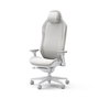 Fractal Design FD-CH-RE1F-02 Silla Gaming para PC, Asiento Acolchado Blanco, Respaldo de Malla, Ajustable 4D, Peso Máx. 125kg