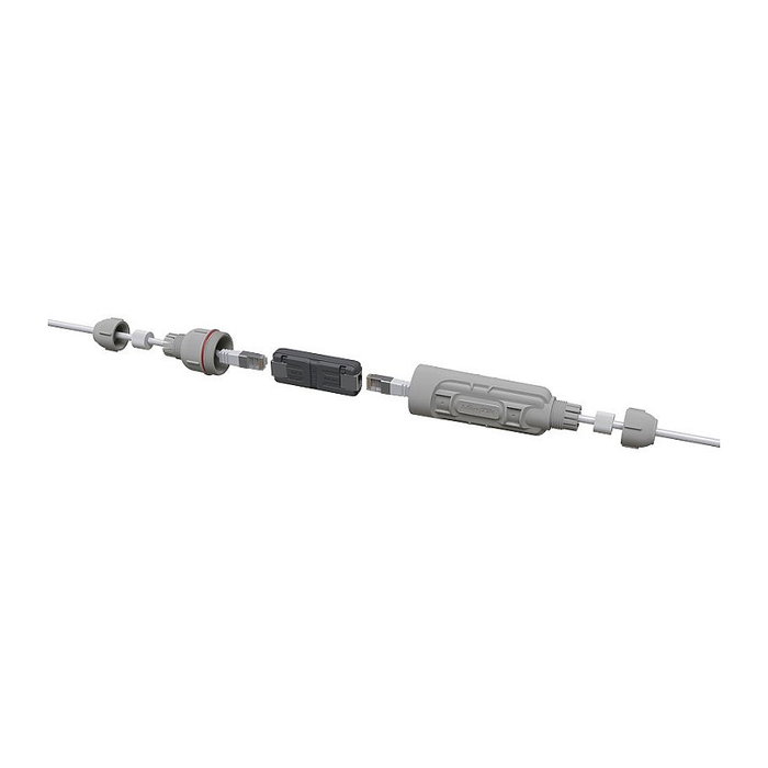 MikroTik GPeR-IP67-Case Tapa para Cubierta de Punto de Acceso WLAN IP67 Gris, Compatible con GPeR
