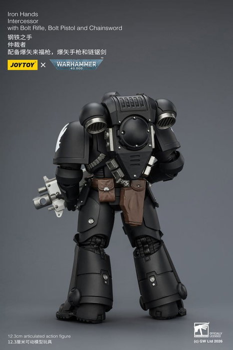 Joy Toy Warhammer 40,000 Figura Iron Hands Intercessor 12 cm Joy Toy Warhammer 40,000 Figura Iron Hands Intercessor 12 cm