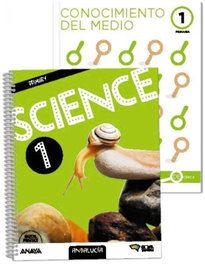 ANAYA, SCIENCE 1ºPRIMARIA. PUPILS BOOK +DE CERCA. ANDALUCÍA 2023