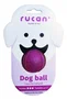 Rucan Pelota para Perros Pequeña Dureza Alta Lila 5cm