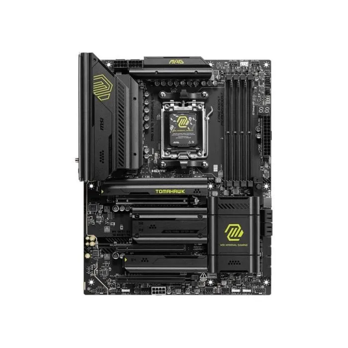 Msi MAG X870 TOMAHAWK WiFi Placa Base - Wi-Fi 7, 5G LAN, USB 40 Gb/s, PCIe 5.0, AMD Ryzen 9000 4711377254557