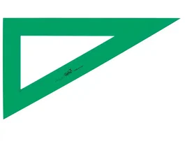 Cartabón verde 30 cm