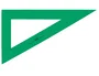 Cartabón verde 30 cm