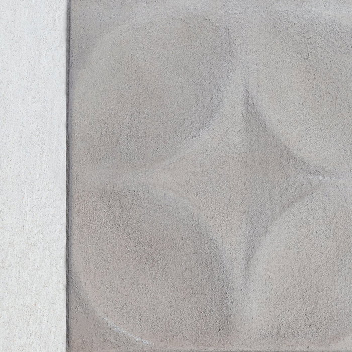 Cuadro Blanco-Gris Dm Decoración 80 X 4 X 80 cm Cuadro Blanco-Gris Dm Decoración 80 X 4 X 80 cm