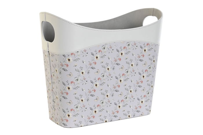 DKD Home Decor Revistero Tradicional Tierra Rosa Palo Gris 21 x 34 x 39 cm (2 Unidades)