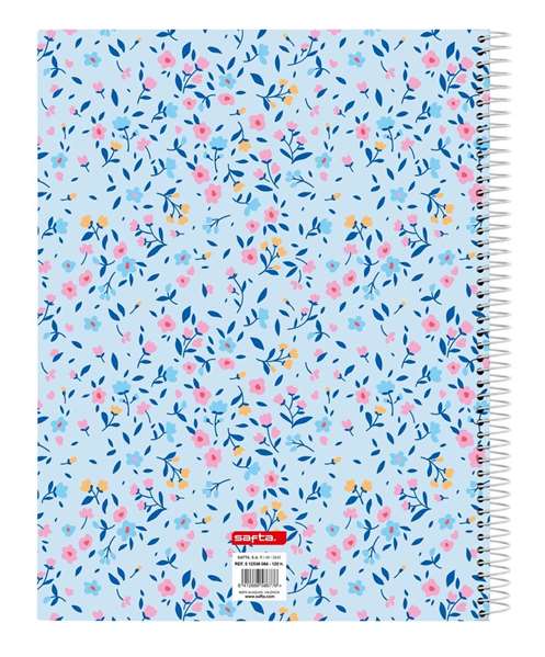 Safta Cuaderno Espiral A4 120 Hojas Cuadro 5 mm Vicky Martin Berrocal Safta Cuaderno Espiral A4 120 Hojas Cuadro 5 mm Vicky Martin Berrocal