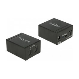 DeLOCK Switch TOSLINK 2 Entradas 1 Salida Audio Óptico Negro