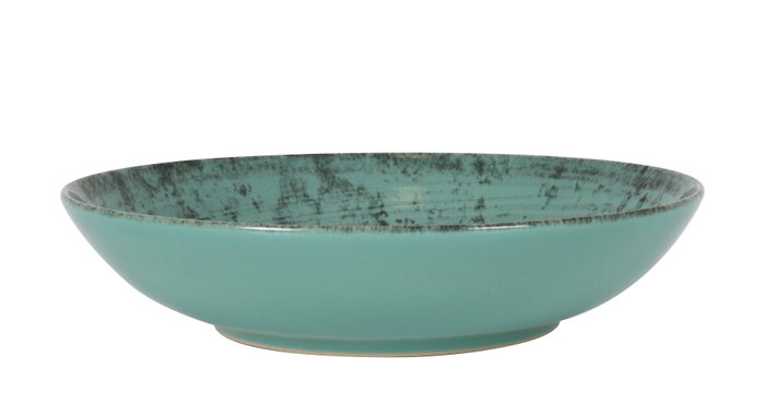 Inde Plato Hondo Aspe Montecarlo Turq ø23cm